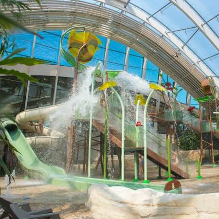 Center Parcs Le Bois aux Daims Doppeltes Wasserspielhaus