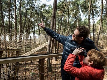 Center Parcs Le Bois aux Daims Tierpark mit Aussichtspunkten