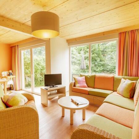 Inneneinrichtung eines Ferienhauses im Center Parcs Park Bostalsee