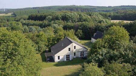 Ferienhaus aus der Luft im Center Parcs Park Eifel