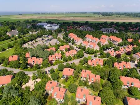 Luftaufnahme des Center Parcs Park Nordseeküste