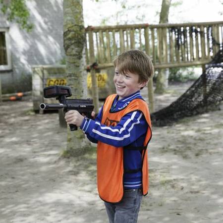 Kids Paintball, Spaß für Kinder im Center Parcs Port Zélande