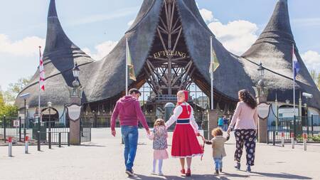 Das Haus der fünf Sinne ist der Haupteingang von Efteling