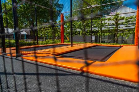 Trampoline im Ferienpark EuroParcs De Wije Werelt