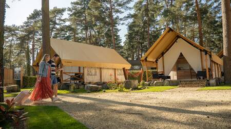 Paarwanderungen für Lodges Typ "Papendaal Lodge 4" im Ferienpark EuroParcs Hoge Kempen
