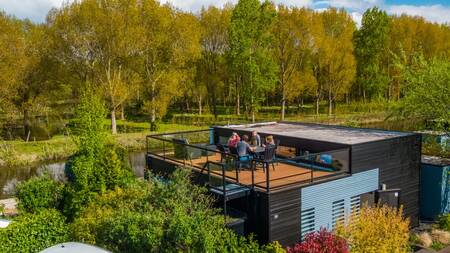 Ferienhaus mit Dachterrasse im Ferienpark EuroParcs Spaarnwoude