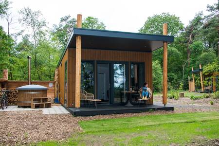 Eine Wellness Lodge für 2 Personen im Ferienpark EuroParcs de Wiltzagh