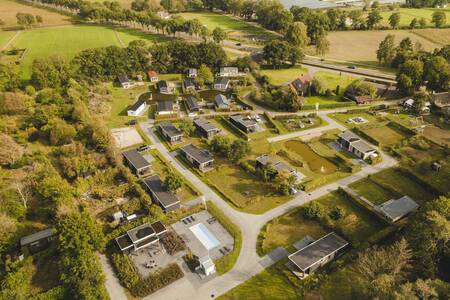 Luftaufnahme des Ferienparks Buitenplaats Holten