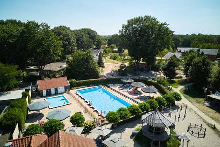 Das Freibad des Ferienparks Sandberghe