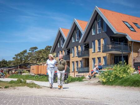 Der Apartmentkomplex Landal Kaap West auf Terschelling