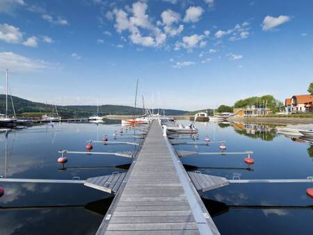 Marina in der Nähe des Ferienparks Landal Waterpark Marina Lipno