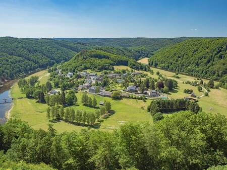 Landal Glamping Neufchâteau - Schöne Aussicht über die Ardennen