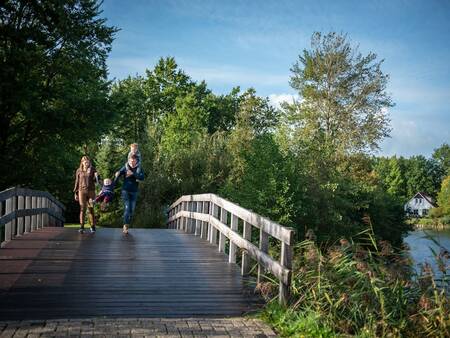 Brücke im Ferienpark Landal Natuurdorp Suyderoogh
