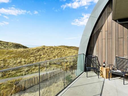 Balkon einer Wohnung in Landal Résidence Westduin