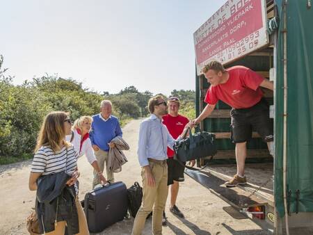 Kostenloser Gepäckservice zum und vom Hafen von Landal Vlieduyn