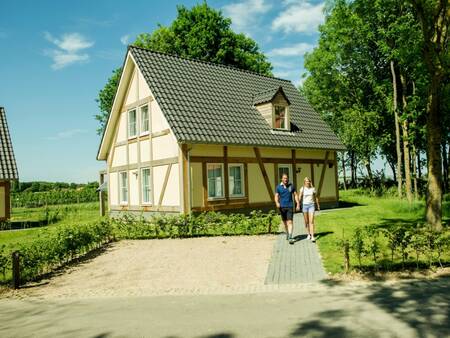 Freistehendes "Fachwerkhaus" in Süd-Limburg im Ferienpark Landal de Waufsberg