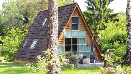 Ein Bungalow für 4 Personen im Ferienpark Molecaten Park De Koerberg