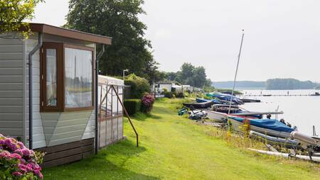 Chalets am Brielse Meer im Ferienpark Molecaten Park Kruininger Gors