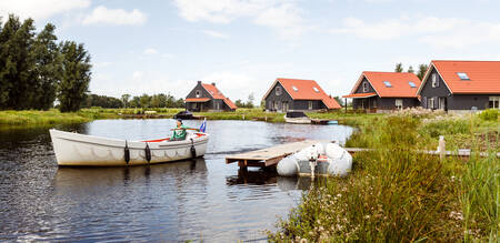 Ferienhäuser am Wasser im Ferienpark RCN de Potten