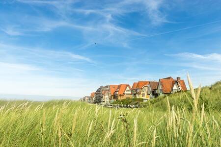 Dünen in der Nähe von Bredene, wo sich der Ferienpark Roompot Breeduyn Village befindet