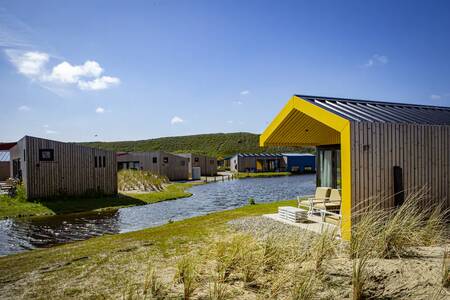 Freistehende Ferienhäuser am Wasser im Ferienpark Roompot Callantsoog