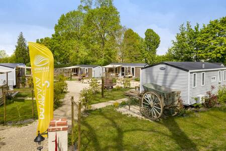 Freistehende Chalets im Ferienpark Roompot Château des Marais