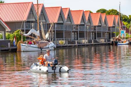 Ferienhäuser am Yachthafen von Roompot Havenresort Terherne