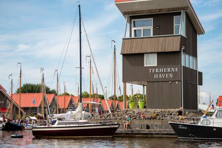 Der Yachthafen von Roompot Havenresort Terherne