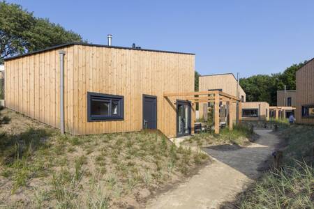 Duinlodge inmitten der Dünen im Ferienpark Roompot North Sea Resort Vlissingen