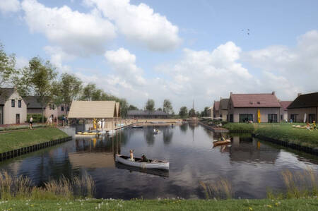 Ferienhäuser am Wasser im Ferienpark Roompot Park Veerse Kreek