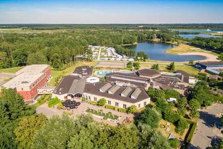 Luftaufnahme des Ferienparks Roompot Résidence Klein Vink