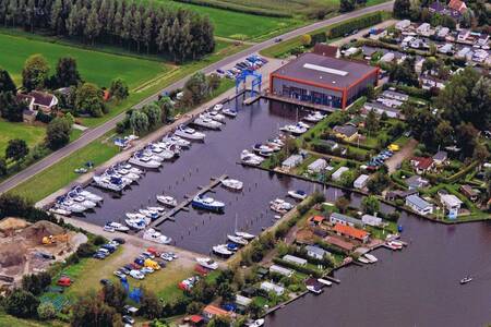 Marina neben dem Ferienpark Roompot Waterpark Langelille