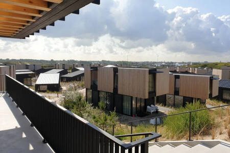 Ansicht der Ferienhäuser im Ferienpark Roompot Zandvoort