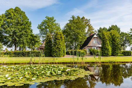 Ferienvilla am Wasser im Ferienpark Villapark Hof van Salland