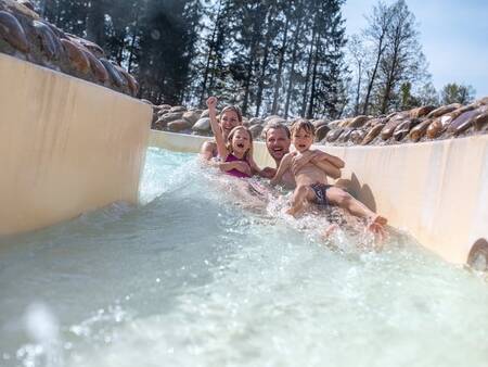 Der Park Allgäu hat die längste Wildwasserbahn von Center Parcs